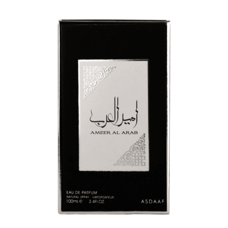 Asdaaf Ameer Al Arab Black perfumed water for men 100ml - Royalsperfume ASDAAF Perfume