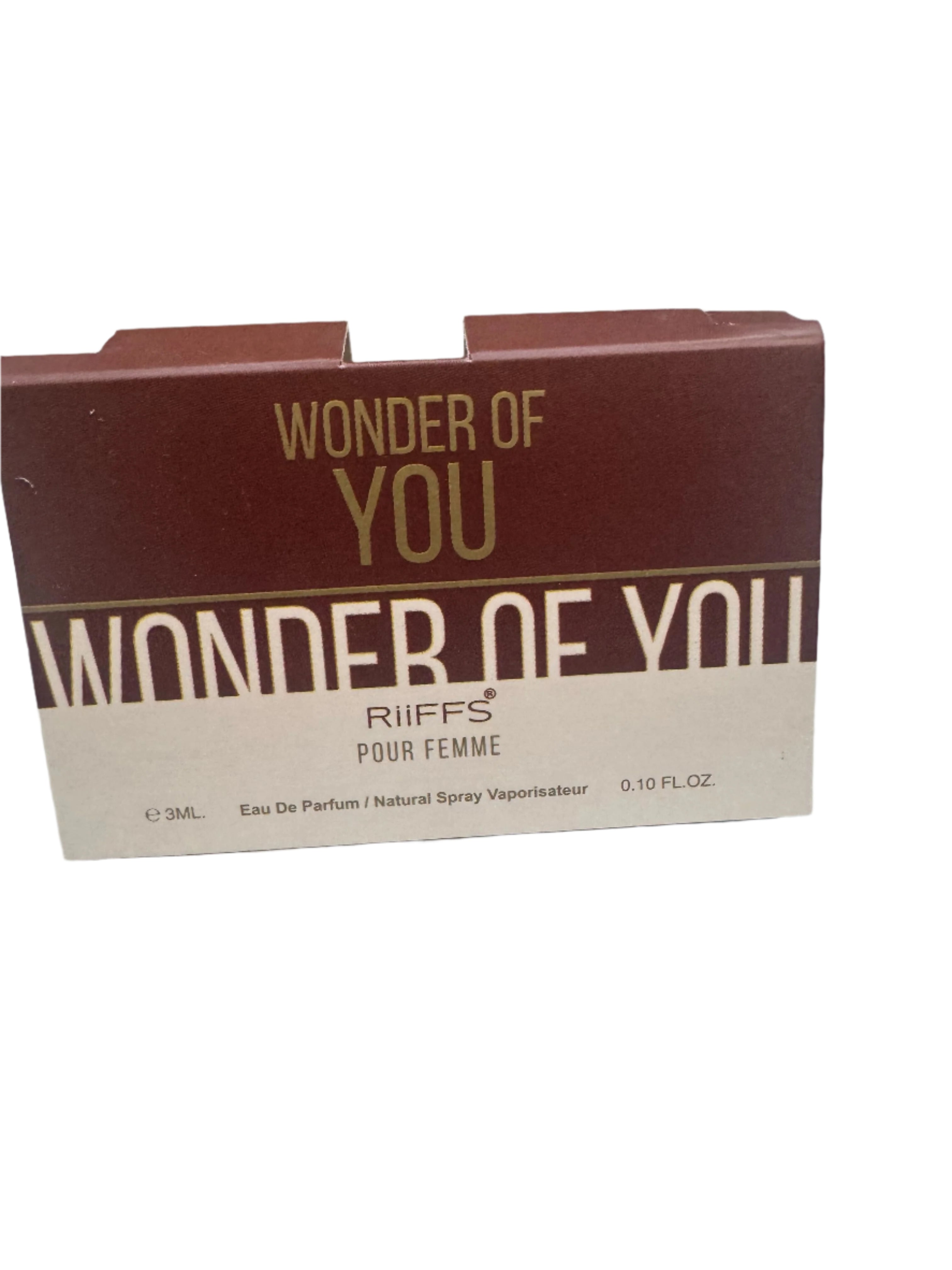 RIIFFS Wonder Of You Femme (Testeris) (RIIFFS TESTER WONDER OF YOU FEMME 3 ML)