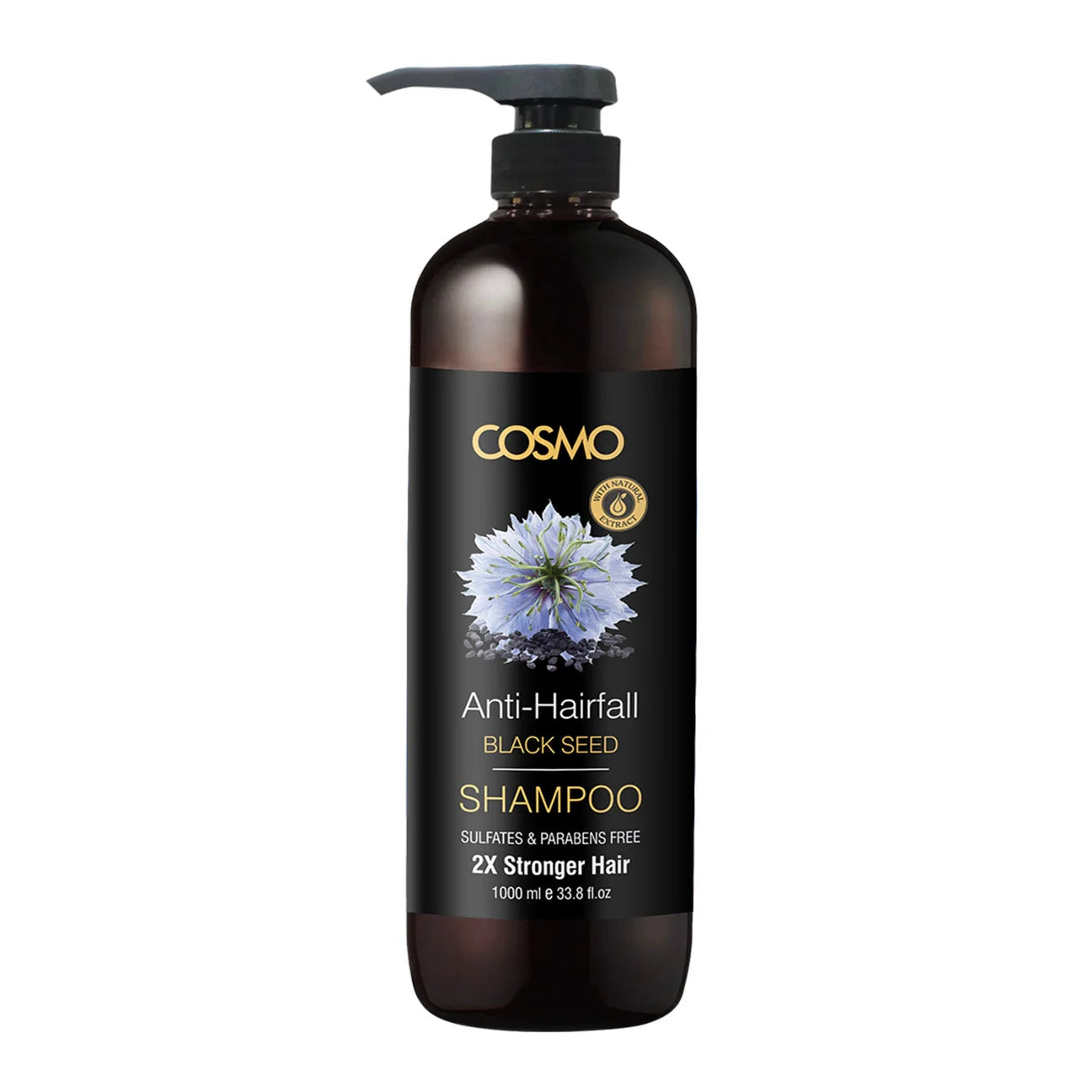 Blackseed Shampoo 1000ml by Cosmo