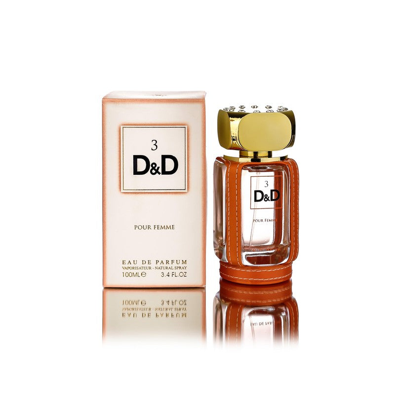 FW D&D 3 perfumed water for women 100ml - Royalsperfume World Fragrance Perfume