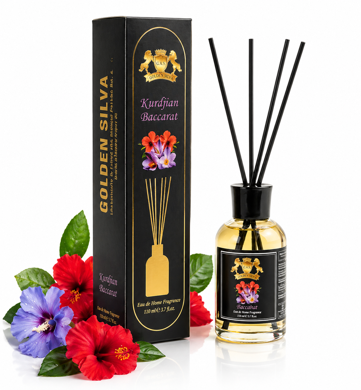 Kurdjian Baccarat home fragrance by Golden Silva 110ml
