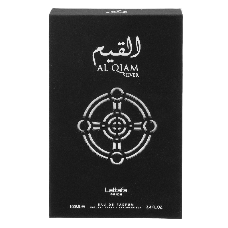 Lattafa PRIDE AL QIAM SILVER perfumed water unisex 100ml - Royalsperfume Lattafa Pride All